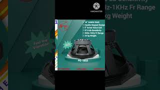 Download Lagu Aerons Spikar  Model PD 1852 ,// 2000 Wat  High  Punch And Vibration MP3