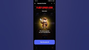 9 july cipher code Hamster Kombat | #ciphercode #ciphercodes #hamsterkombat #cryptography
