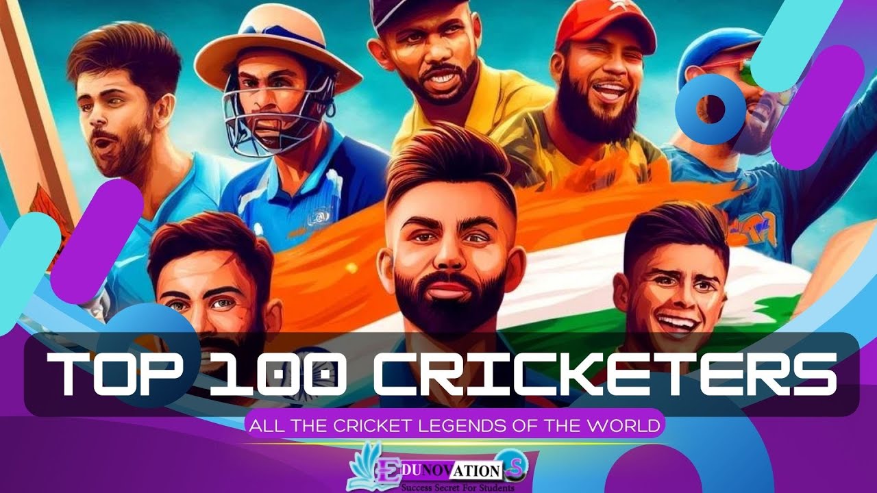 List of Top 100 Most Popular Cricketers in the World 2024 | Famous ...