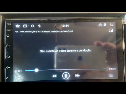 Erro - não assista o vídeo durante a condução- multimídia hi-tech car play - RESOLVIDO