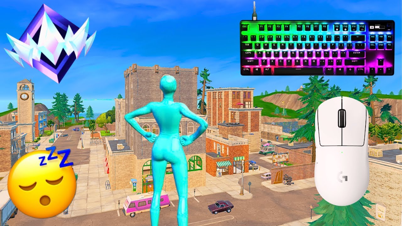 SteelSeries Apex Pro TKL ASMR 😴 Fortnite OG Ranked Reload 🏆 Satisfying Keyboard Fortnite 240 FPS 4K