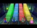 Mario Party 10 MiniGames - Luigi Vs Mario Vs Yoshi Vs Peach (Master Cpu)