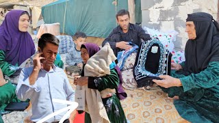 Nomadic life, taking a child to the doctor, Kookab's emotional meeting with her brother