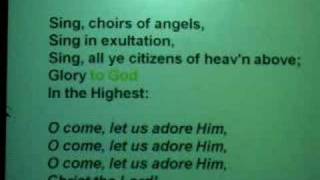 Carols, 7, Descant For O Come, All Ye Faithful