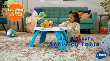 Buzz & Learn Activity Table | Demo Video | VTech Toys®
