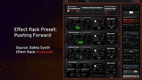 Free Effect Rack Preset: Pushing Forward