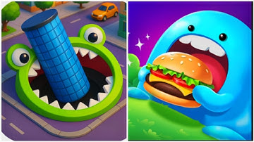 Hole io vs Slime Eats All - ASMR Gameplay (All Max Level, NO ADS New Update) Part 1