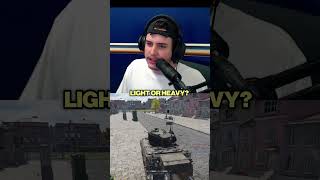 Do You Prefer Light Tanks or Heavy Tanks?