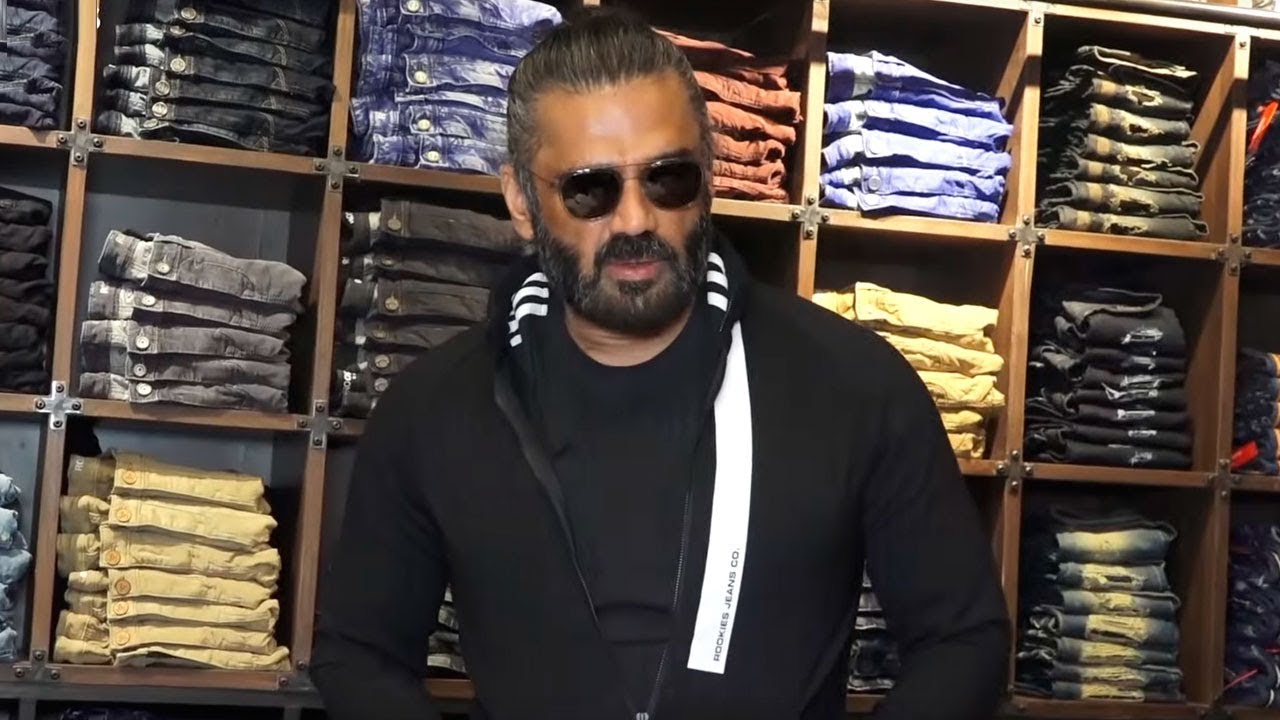 Suniel Shetty Launches new trendy clothing line for men YouTube