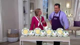 Villeroy & Boch French Garden 12-Piece Porcelain Dinnerware Set on QVC