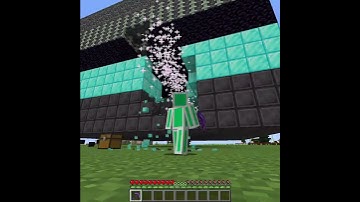 Cursed OP Netherite Drill in Minecraft