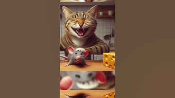 Ai cat and rat story #cat #ai #catlover#catvideos #cutecat #aicat