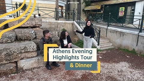 Athens Highlights Evening Tour with Dinner
