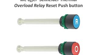 Schneider Complete manual overload reset push-button