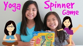 Yoga Spinner Game By Thinkfun Unboxing and Demonstration screenshot 2