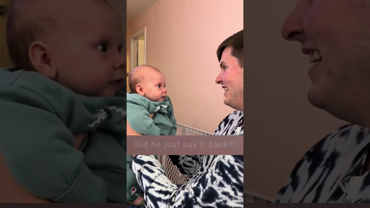 Я почти уверена, что мой малыш только что сказал: «Я люблю тебя» 😘😅✨ Pop Pulse Nation 💗 