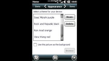 How to CHANGE THEME in Windows Mobile 6.5.3