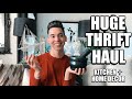 HOME DECOR THRIFT WITH ME + HAUL | GOODWILL + THRIFT STORE FINDS | AFFORDABLE + BUDGET FRIENDLY