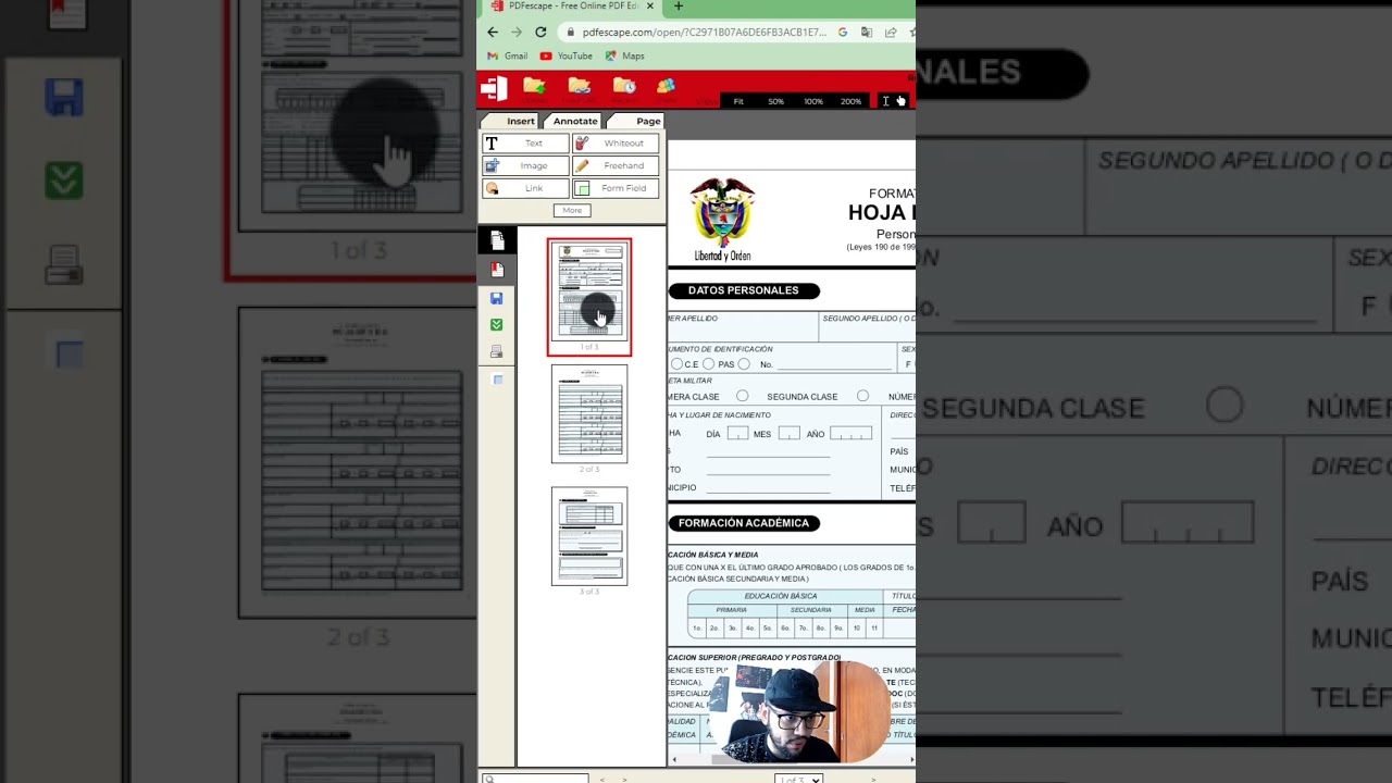Editar PDF super fácil #PDF #paginasweb #aprende