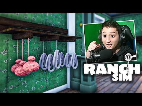 კატლეტები და სასისკები გავაკეთე - Ranch Simulator