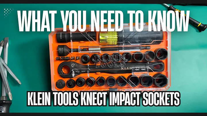 Klein Tools KNECT Impact Sockets 65400: What You Need to Know