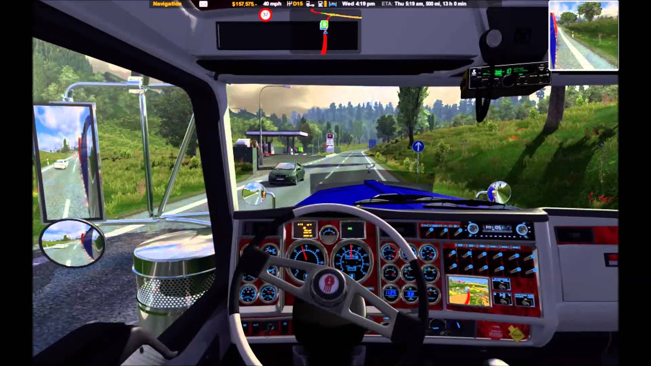 Euro Truck simulator 2 American Big Rigs YouTube
