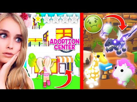 Going To The Worst Rated Adoption Center In Adopt Me Roblox Youtube - leah ashe roblox hide and seek free robux generator with