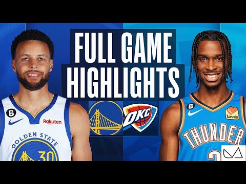 Golden State Warriors vs Oklahoma City Thunder FULL GAME HIGHLIGHTS｜2022-23 NBA Season｜1/30 2023