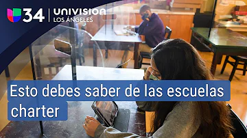 ¿Cómo funcionan las escuelas charter?