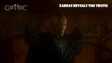 Gothic 2 - Extro - Xardas reveals himself cinematic - upscaled to 2k #gothicgame #gothic2