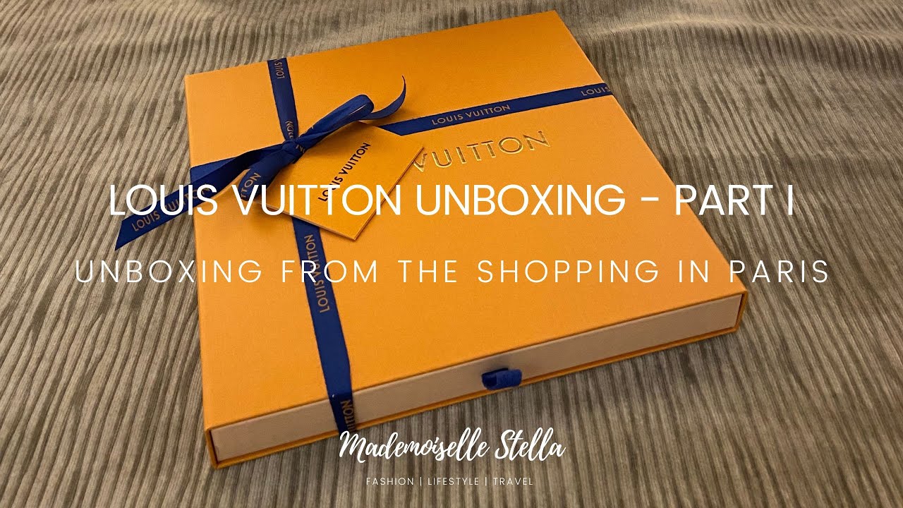 LOUIS VUITTON PARIS FLAGSHIP UNBOXING