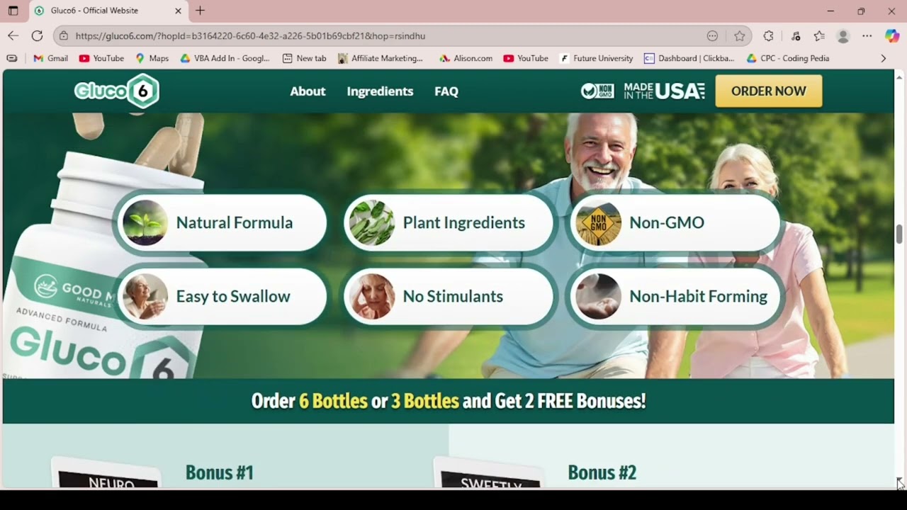 Balance sugar level Tips No One Talks About || Gluco6 Review-Everything You Need to Know!!