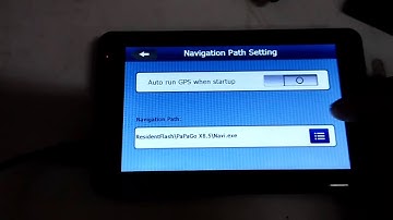 YK3351 5" GPS Navigation Path Setting