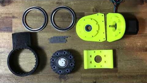 Triple Cycloidal Gear - Robot Arm Pt1