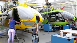 Inside Helicopter FactoryR44, R22, R66: Producing cheap Robinson Civilian Helicopters