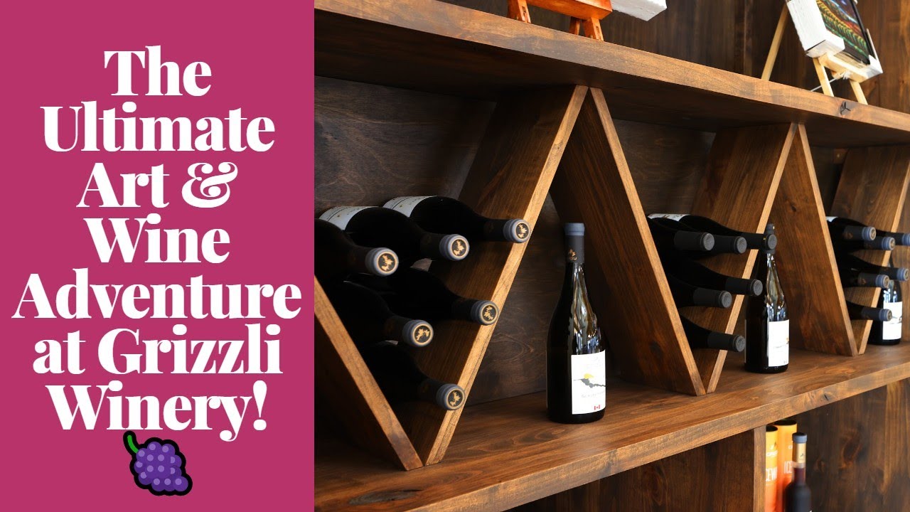 Art Exhibits: The Ultimate Art & Wine Adventure at Grizzli Winery! 🍇