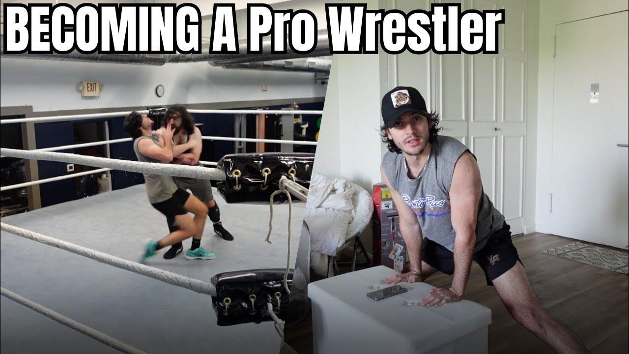 a Pro Wrestler "Learning How to Feed" YouTube