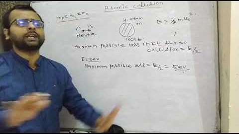 Modern Physics Part 6 (Atomic Collision) Enjoy With Subject, EWS, Abhay Kumar (B.Tech, IIT Kanpur)