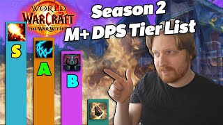 MYTHIC+ DPS TIER LIST | SEASON 2