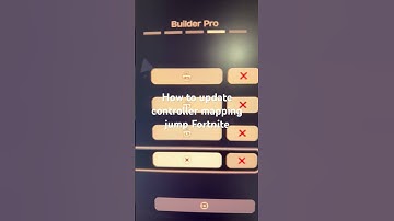 How to update controller mapping jump Fortnite