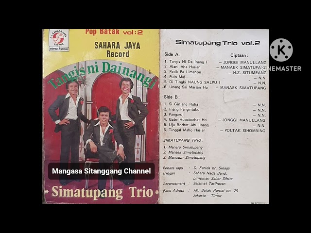 Simatupang Trio, Vol 2 : Tangis Ni Dainang i class=