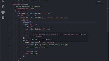 NodeJS Mongo client proper connection error handler