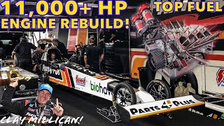 CRAZY TOP FUEL FACTS WITH CLAY MILLICAN! 0-300 MPH in 3 SECONDS! #StompOnThatLoudPedal