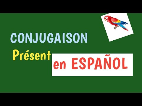 Présent de l&rsquo;indicatif espagnol verbes réguliers, conjugaison espagnole verbes irréguliers