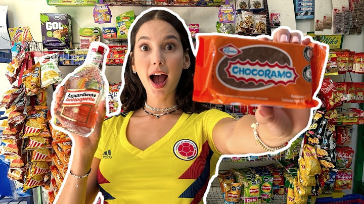 Así es una tiendita de la esquina en COLOMBIA 🇨🇴 | Quedé IMPACTADA 🤯