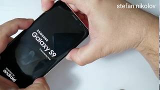 Hard reset Samsung Galaxy S9 (SM-G960F). Remove pin, pattern, password lock.