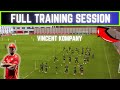 Full Training Session with Vincent Kompany at FC Bayern Munich 2025