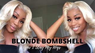 AFFORDABLE Platinum Blonde Bombshell 613 Wig | How I Slay My Wigs