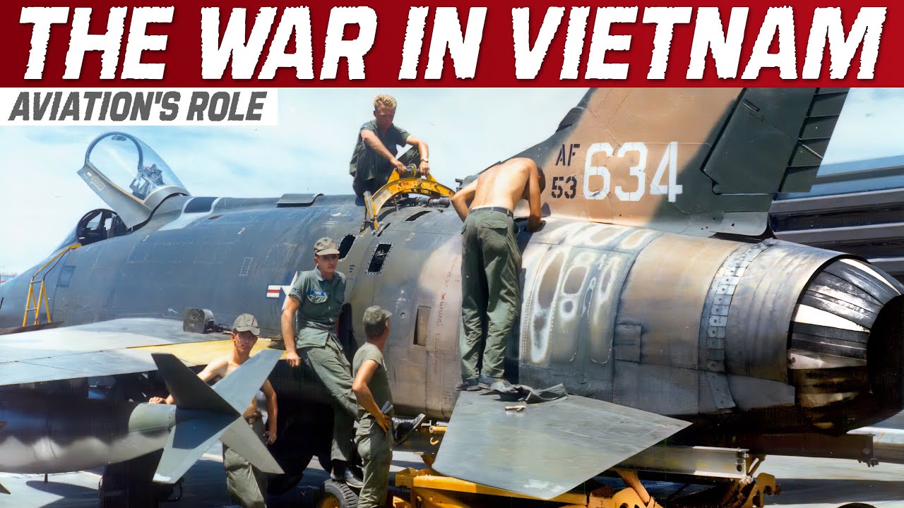 Vietnam War Combat Aircraft, Bombers, Helicopters, And Rescue Planes ...