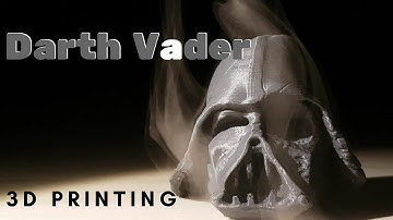 Darth Vader - 3D Printing with timelapse
